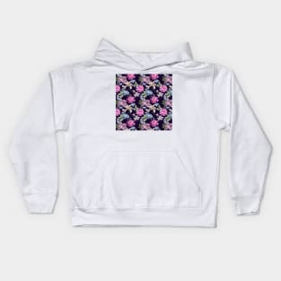 Diamond and flowers Kids Hoodie